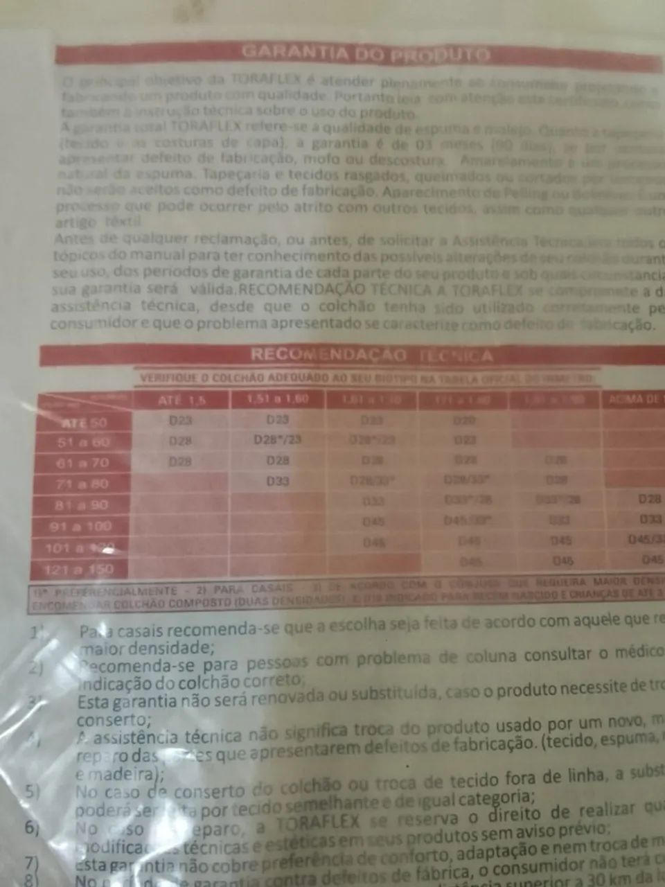Colchão de casal com mola e espuma  semi novo  - Foto 3