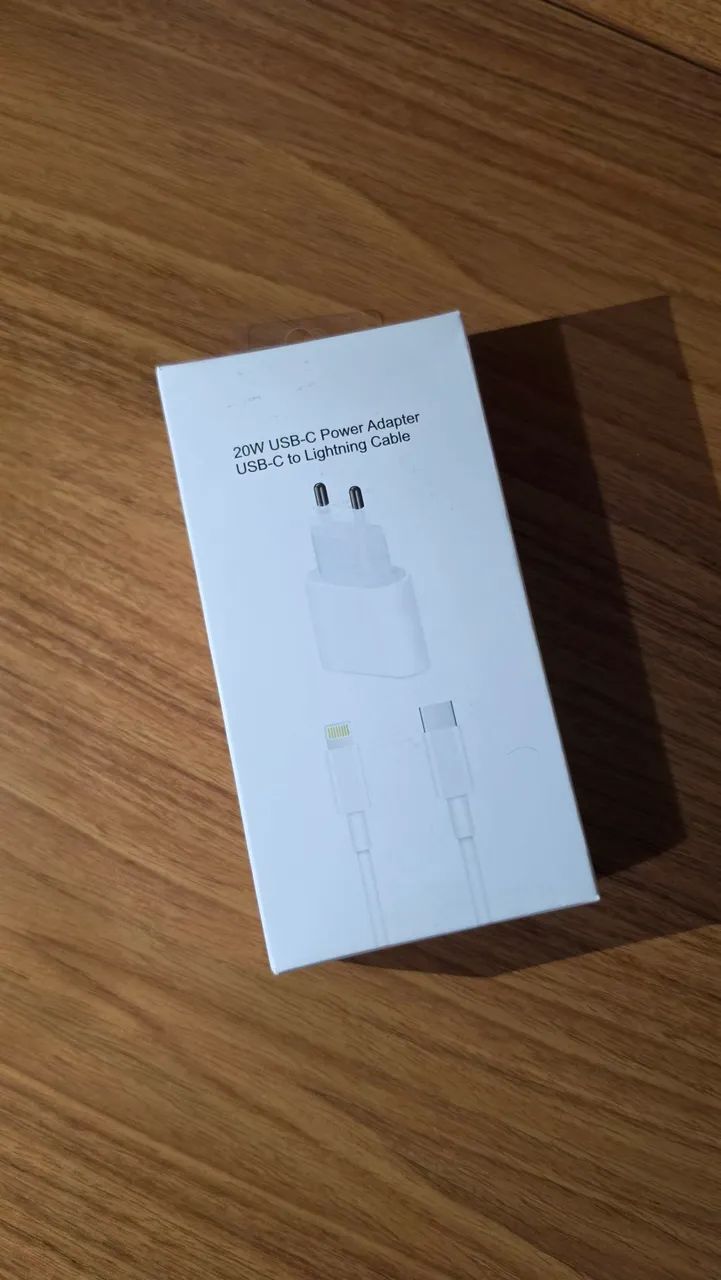 Carregador Iphone 20W USB-C + Cabo Lightning - Foto 3