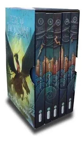 Box percy jackson e os olympianos 
