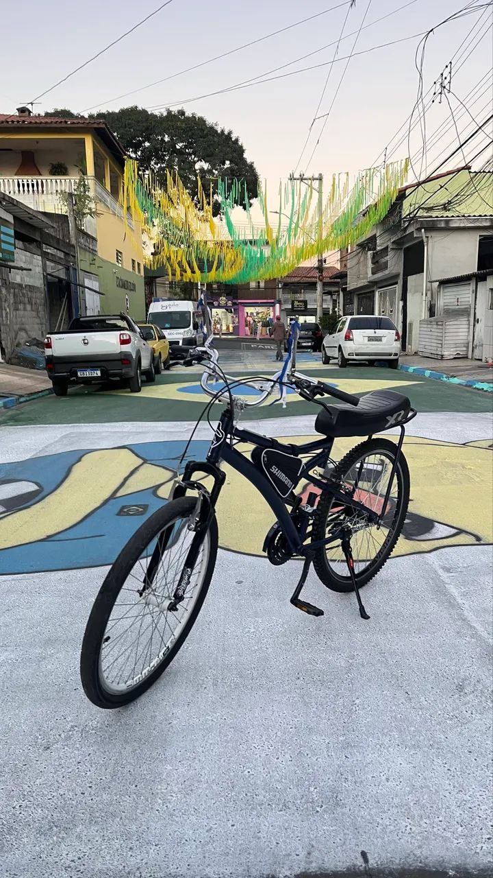 Bicicleta aro 26 em perfeito estado  - Foto 4