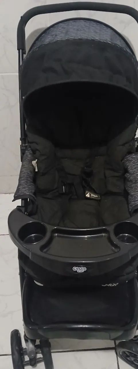 Carrinho de bebê e Bebê conforto COSCO - Foto 4