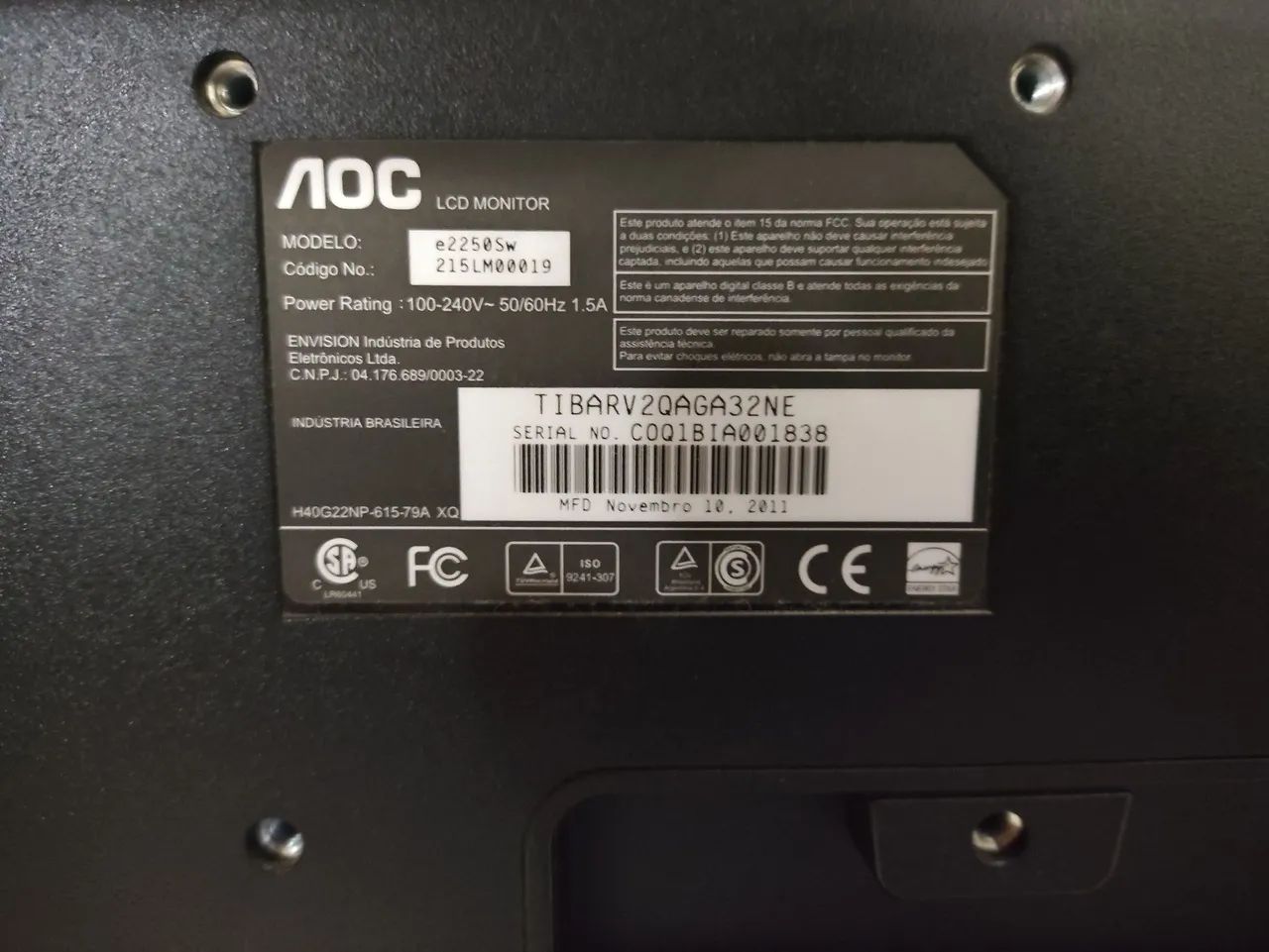 Monitor AOC 22" - Foto 5