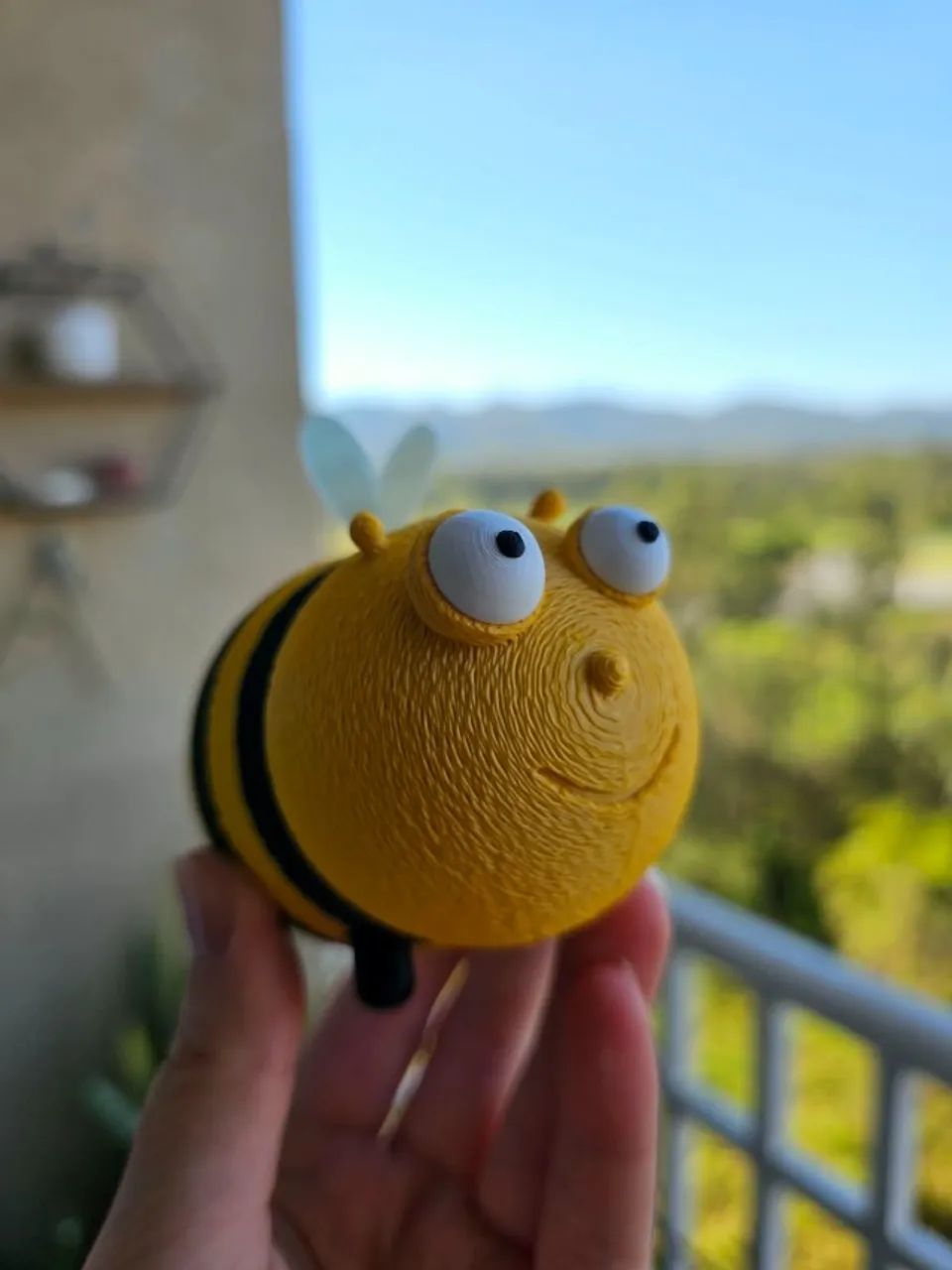 Abelha porta palitos de dente  - Foto 3