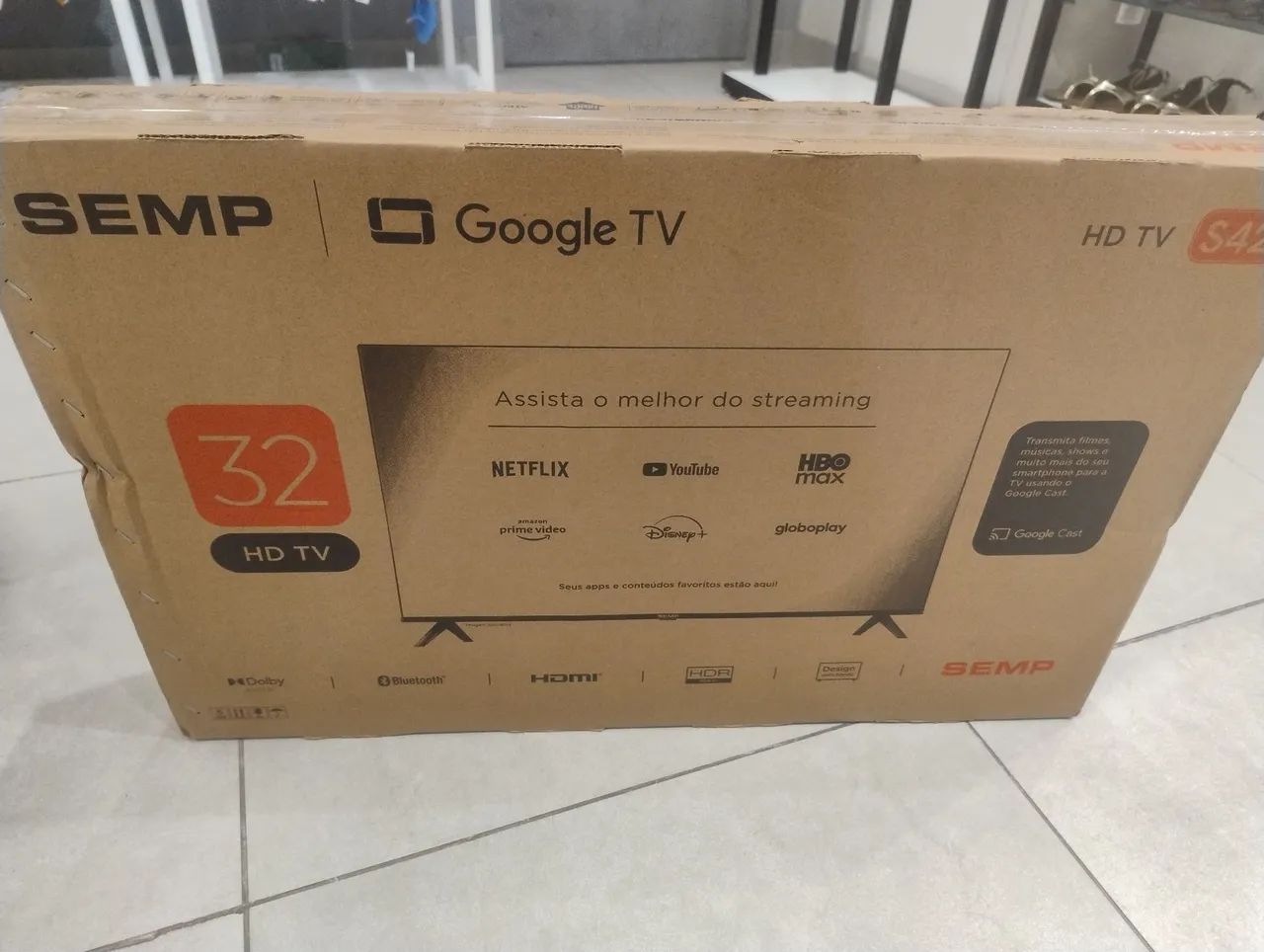 Vendo tv Semp 32 , nova na caixa 