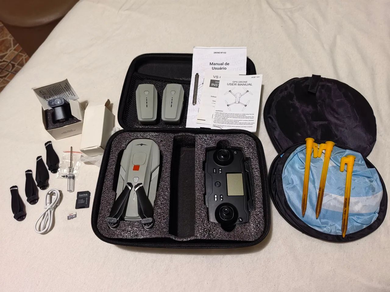 Drone Kf102 Max Completo  - Foto 4