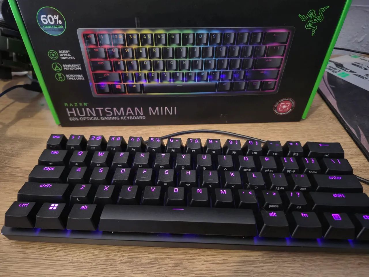 Teclado mecanico Razer Hustaman Mini  - Foto 3