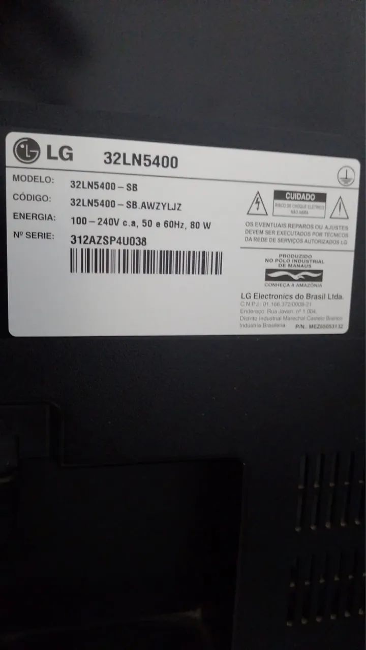 Tv LG 32 polegadas e aparelho  - Foto 2