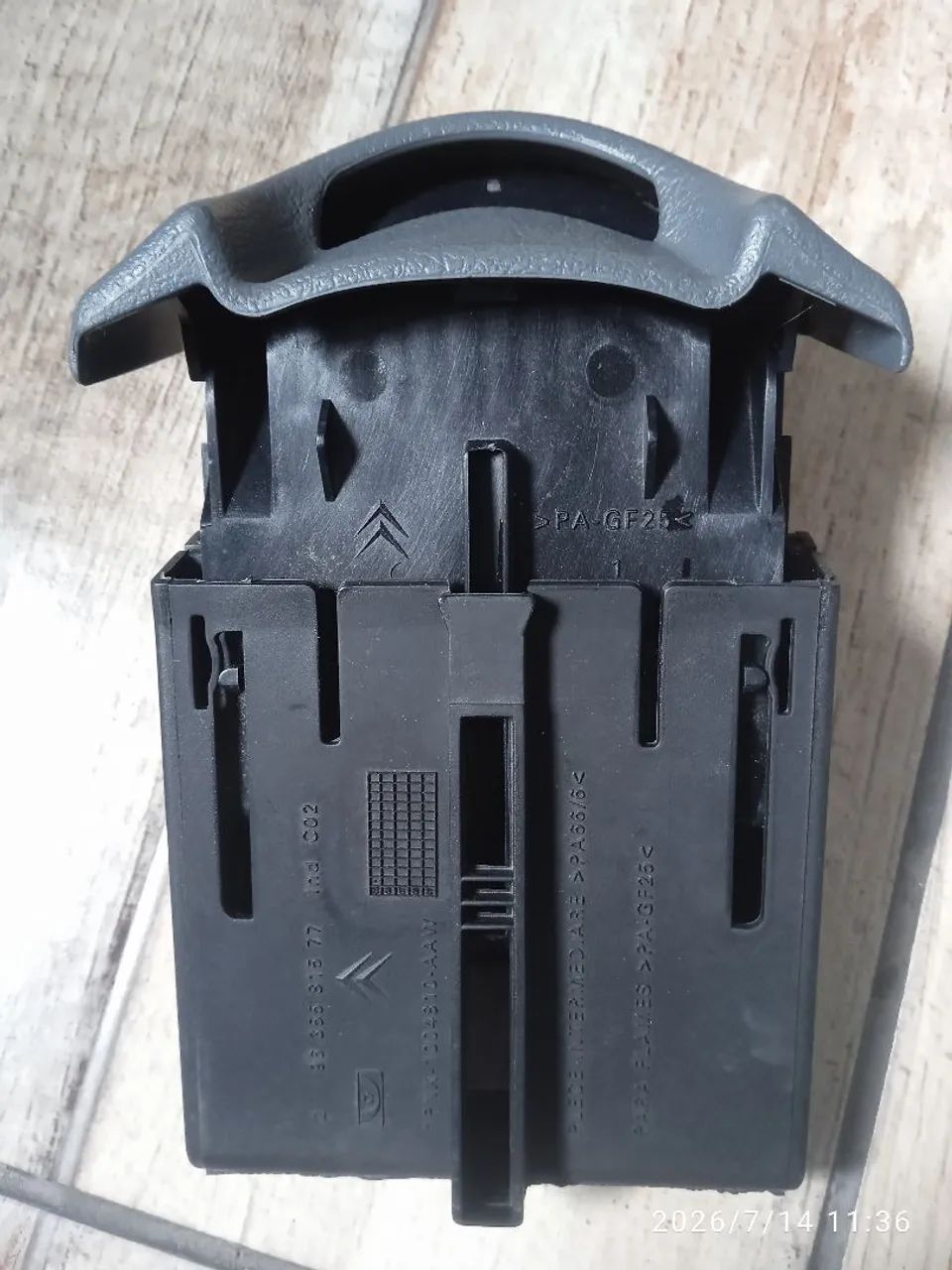 Cinzeiro Console Citroen Xsara Picasso/C3 - Foto 4