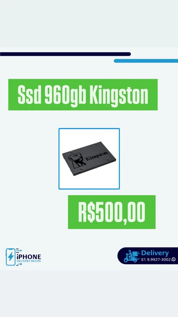 Ssd 960gb Kingston 