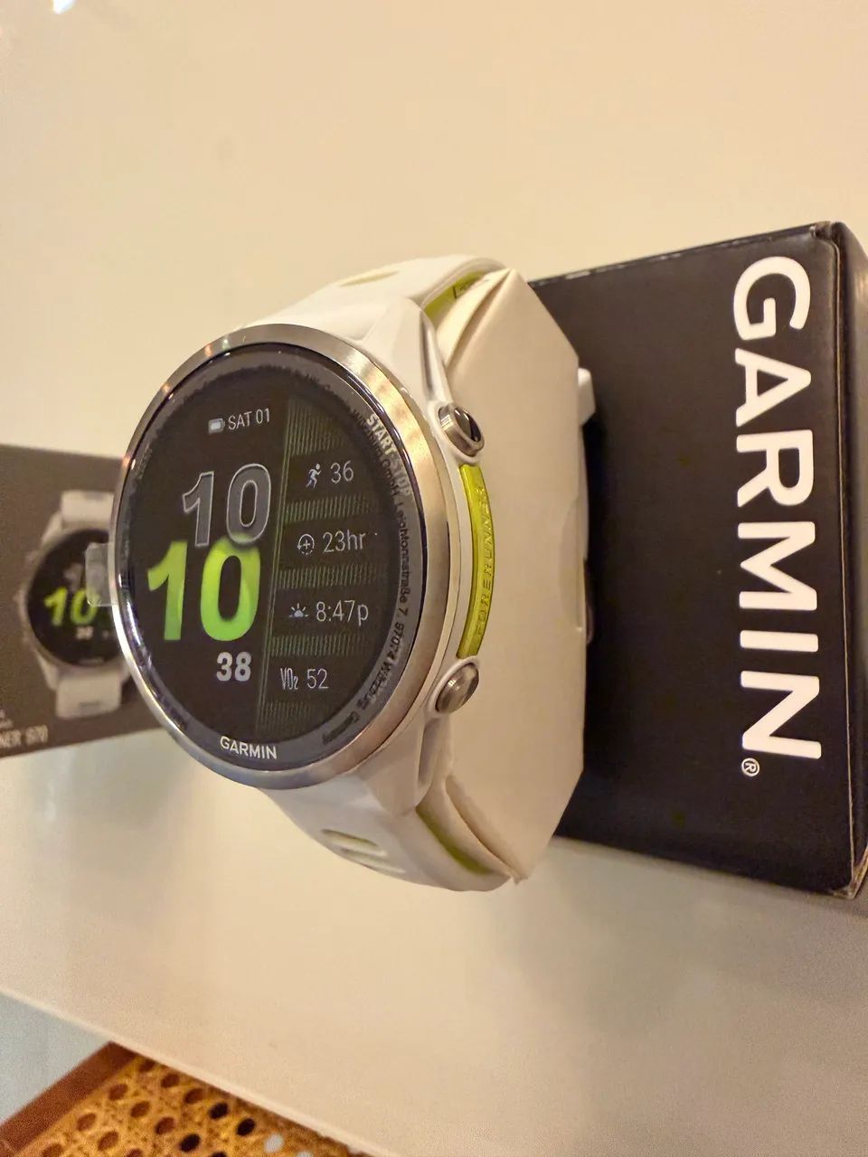 Relógio Garmin Forerunner 970 47mm - Foto 5