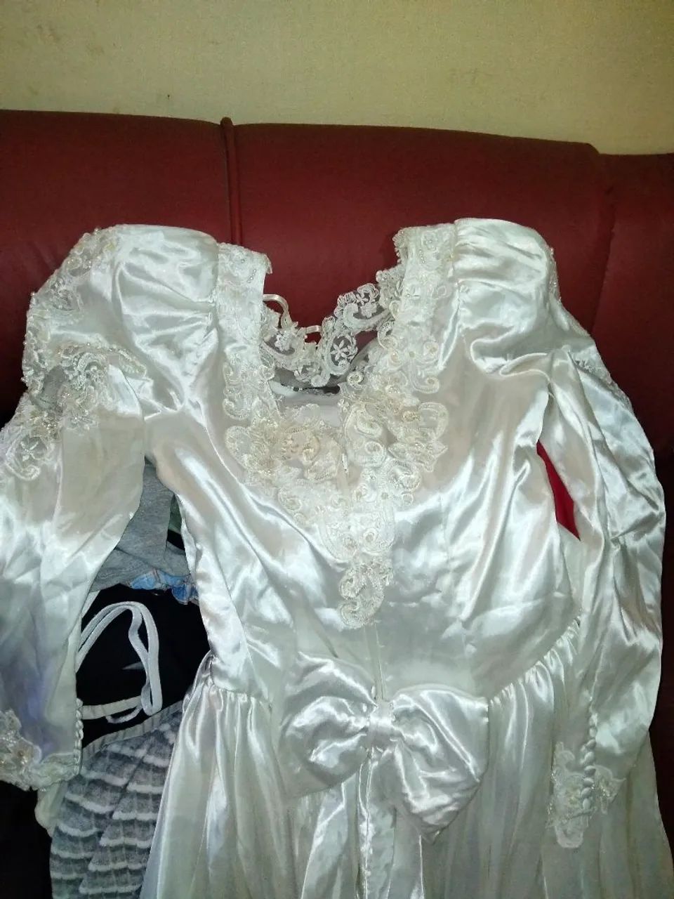 Vestido de noiva usando  - Foto 3