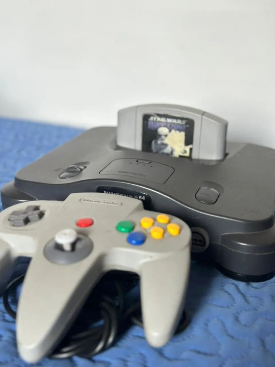 Nintendo 64 com Jogo IMPECÁVEL
