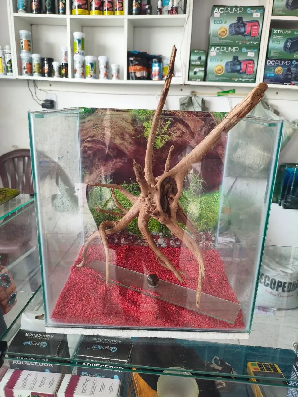 Temos vários modelos de aquários .