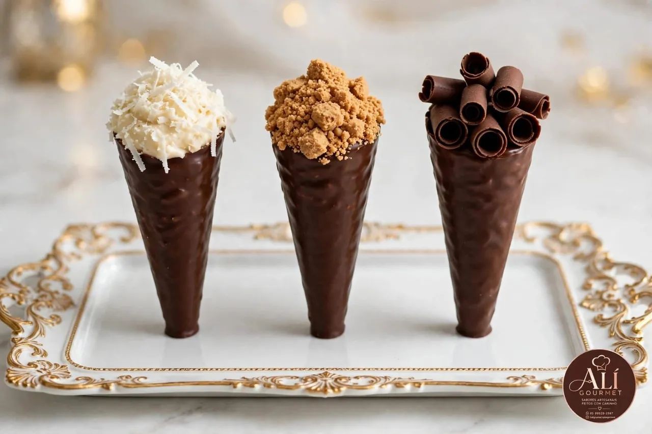 Cones Trufados 