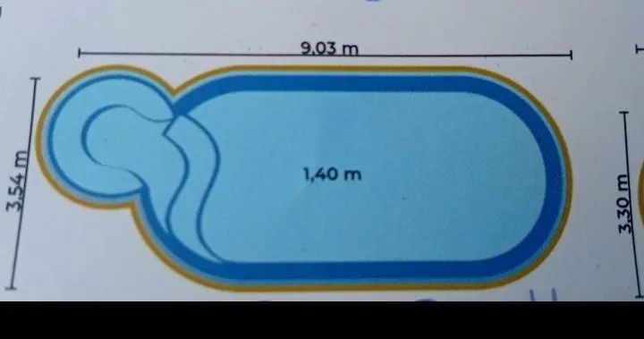 Piscina de fibra 