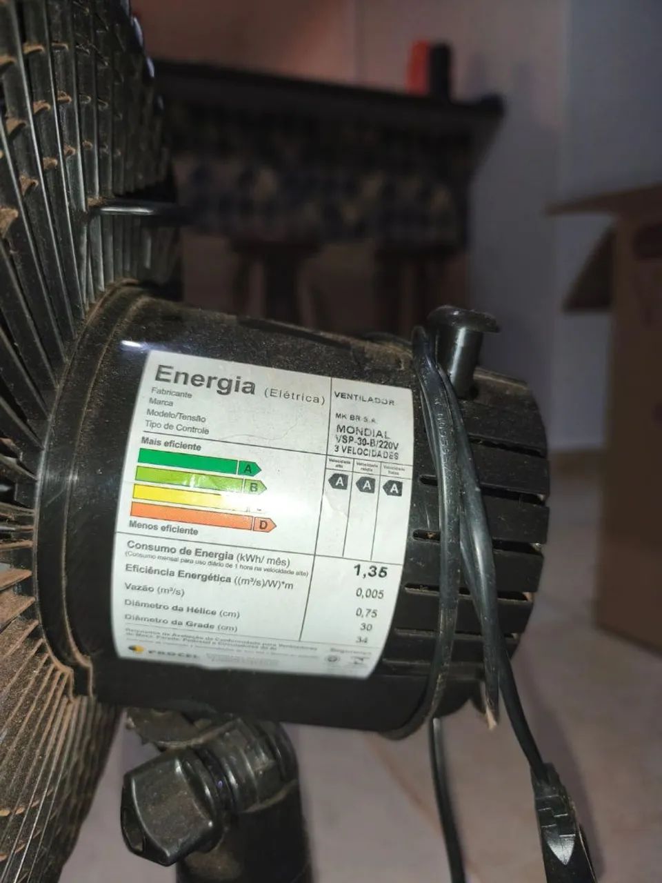 Ventilador Mondial 6 pás  - Foto 2