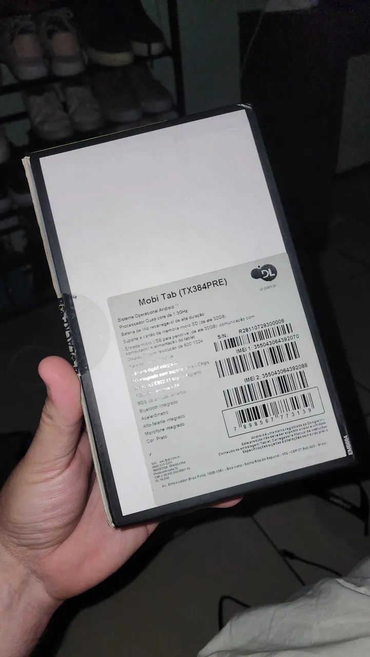 Tablet DL Mobi Tab TX384PRE 8gb 3G Lacrado - Foto 2