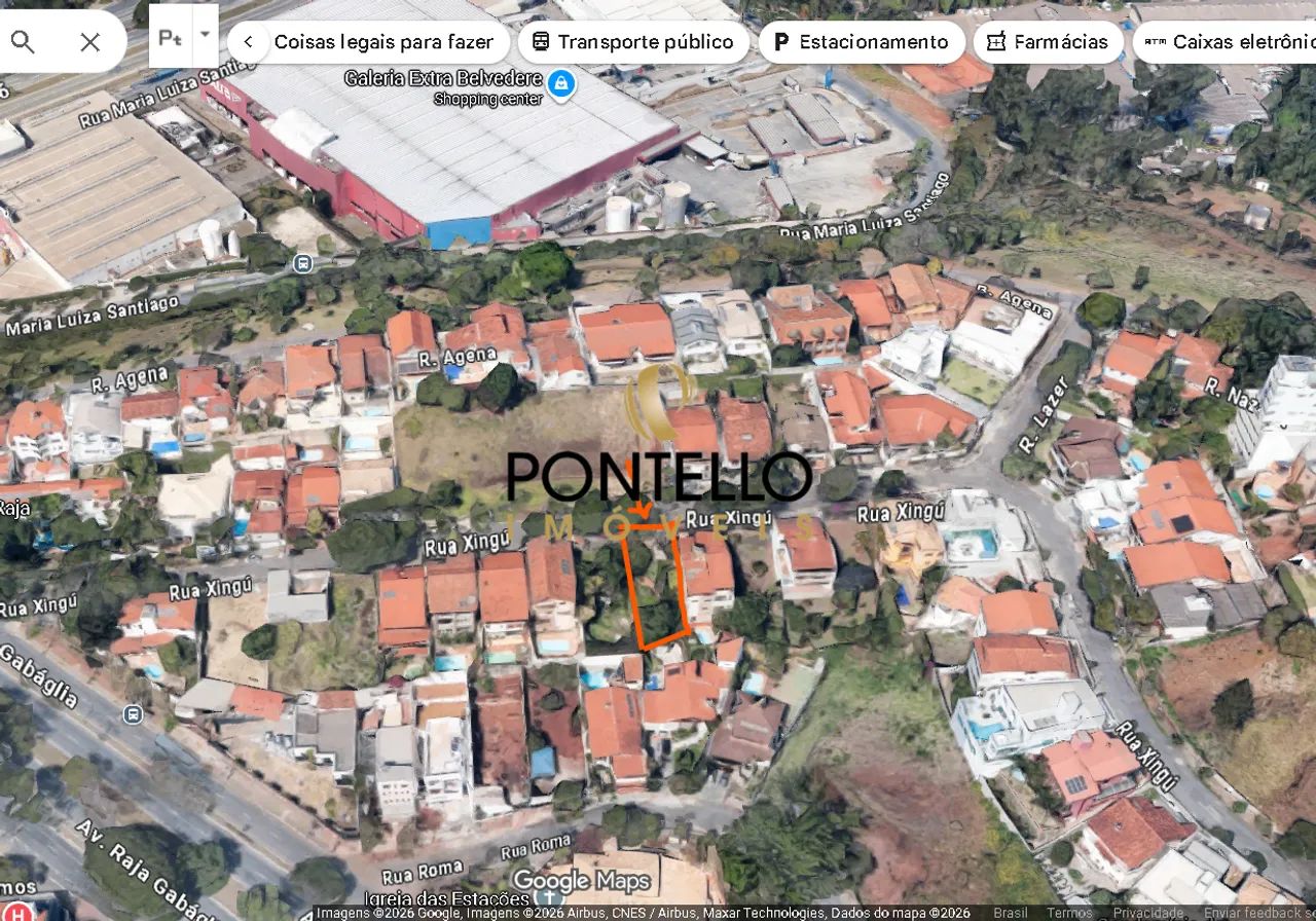 Lote à venda no bairro Santa Lúcia