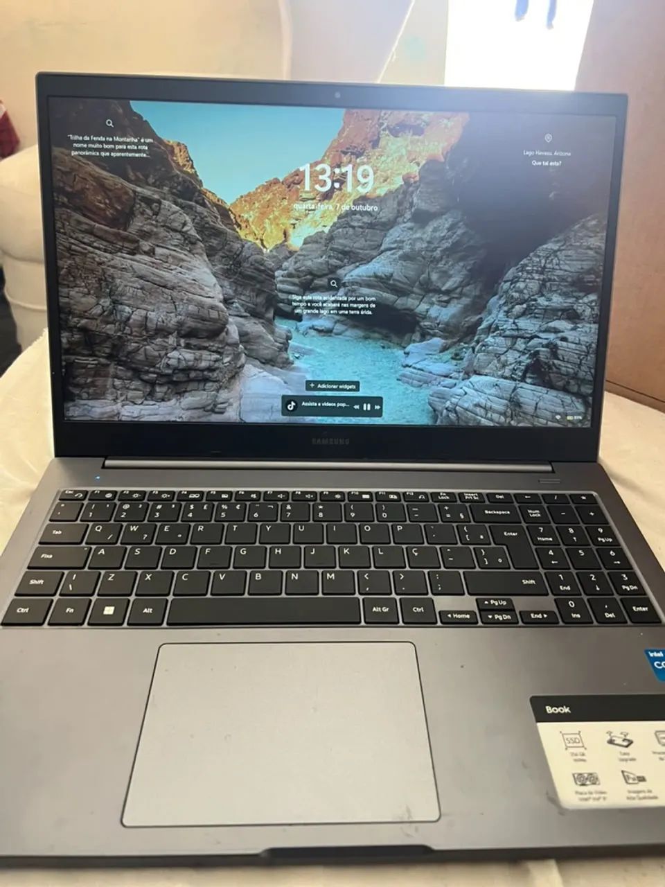Notebook Samsung book