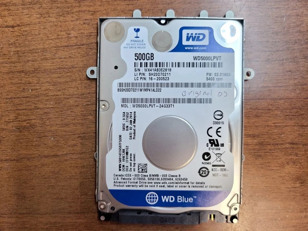 HD 500 gigas ótimo estado 