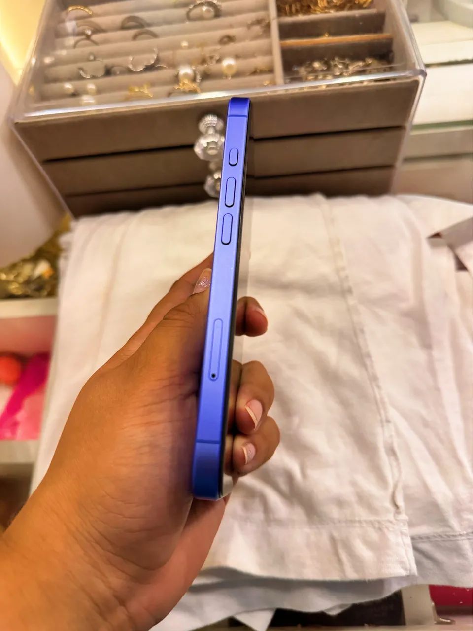 vendo iPhone 16 azul 128gb | IMPECÁVEL  - Foto 4