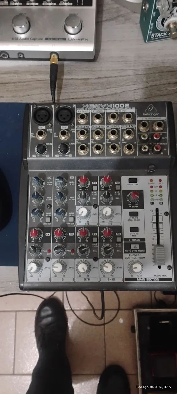 Mesa de som Behringer 8 canais  - Foto 5