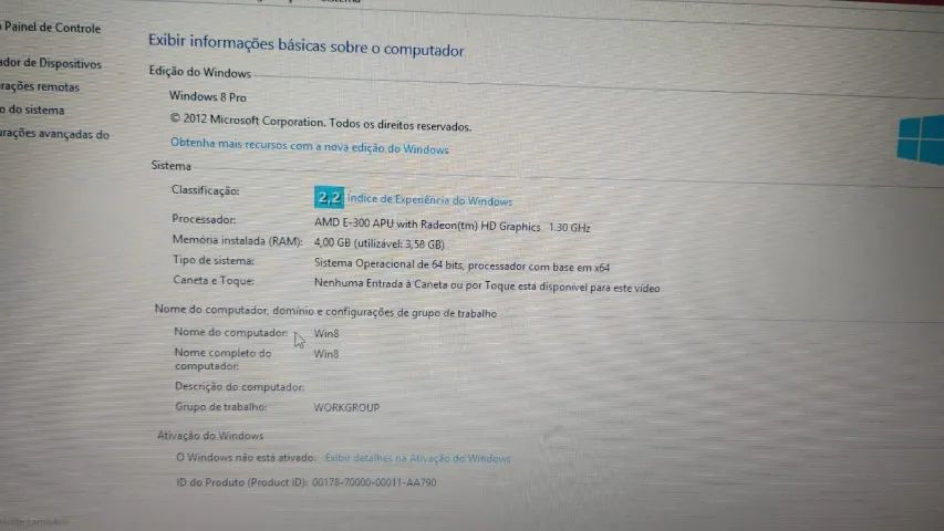 Nootbook Samsung, ano 2012, windows 8 - vendo - Foto 3