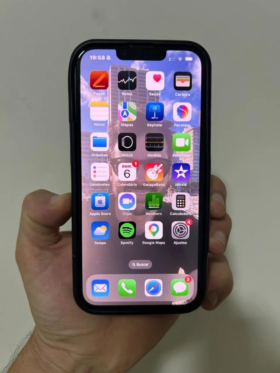 Iphone 16e 128GB Preto - Foto 4