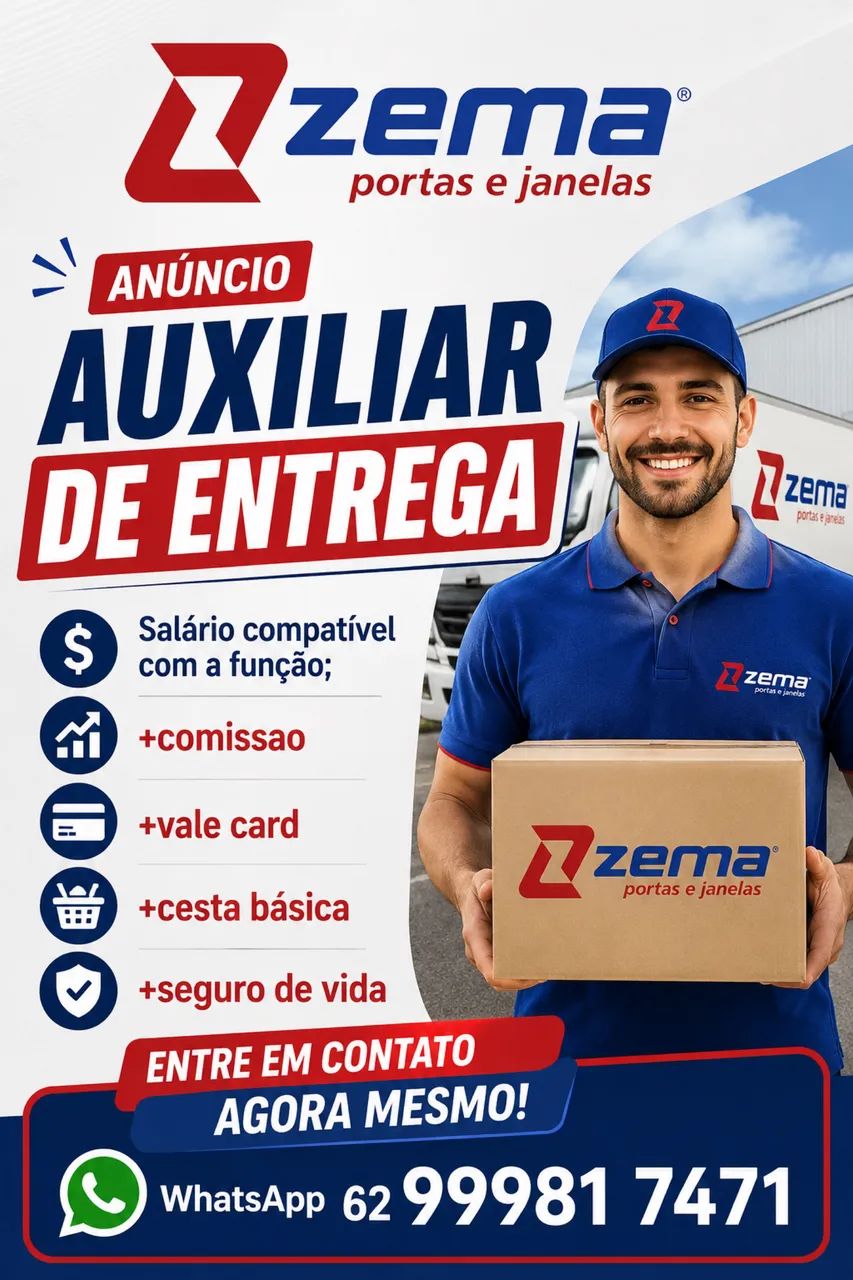 Auxiliar de entrega  *