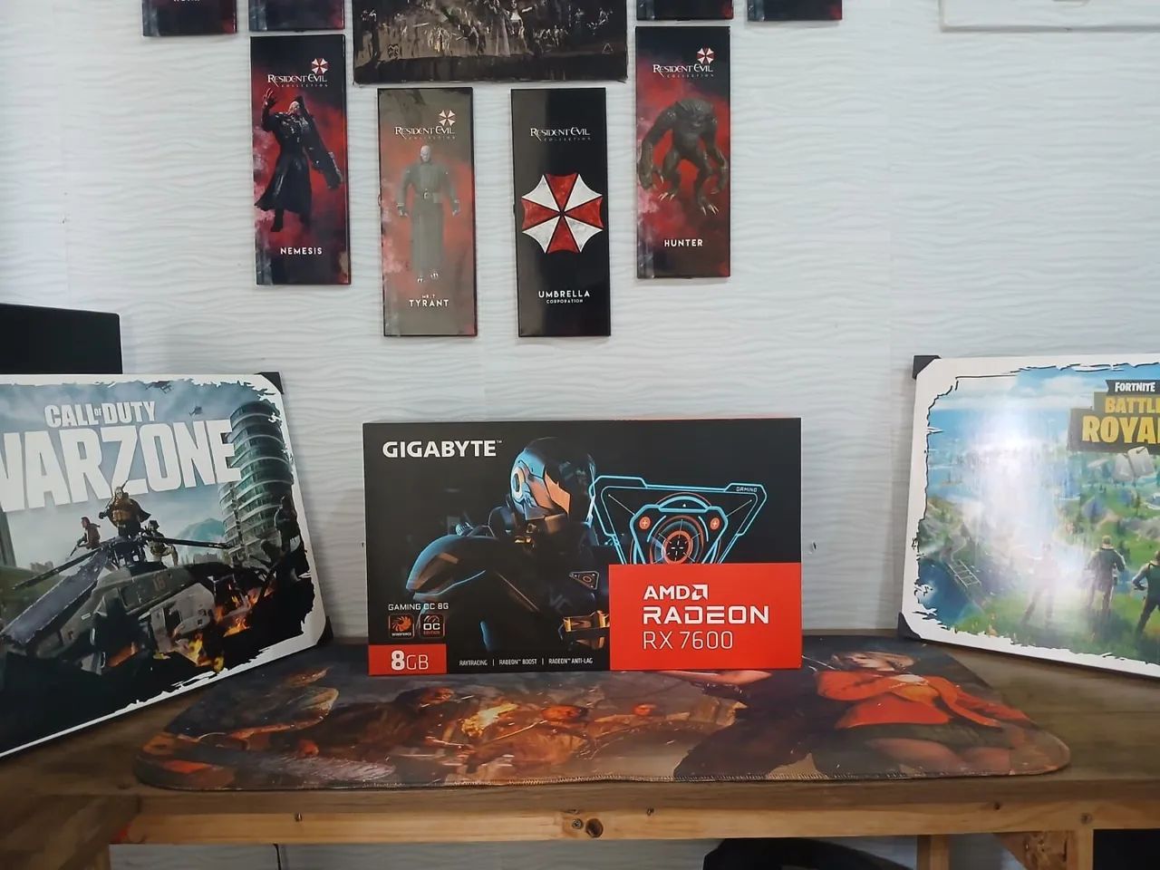 Placa de video rx7600 8gb 
