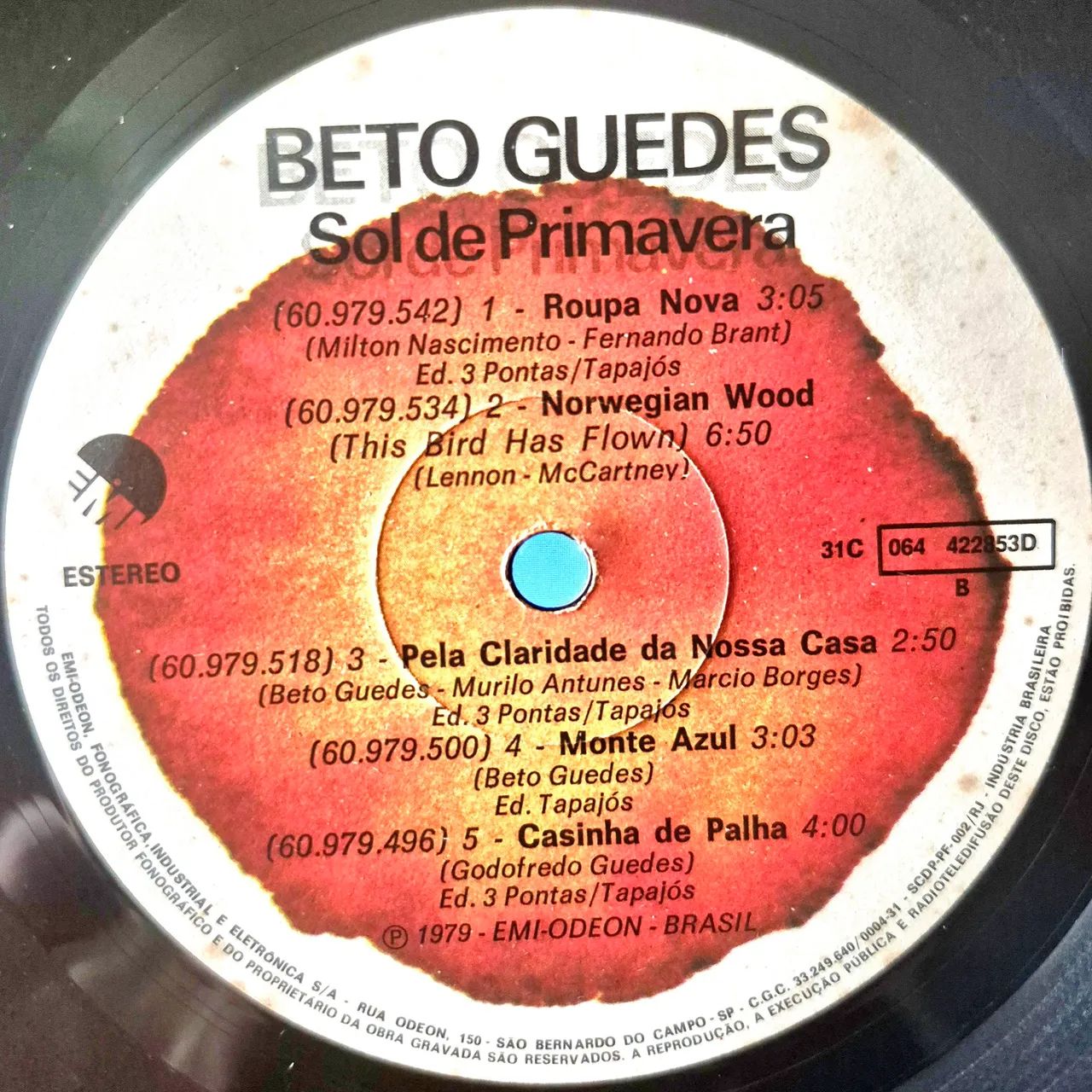 Lp Sol de Primavera de Beto Guedes - Foto 4