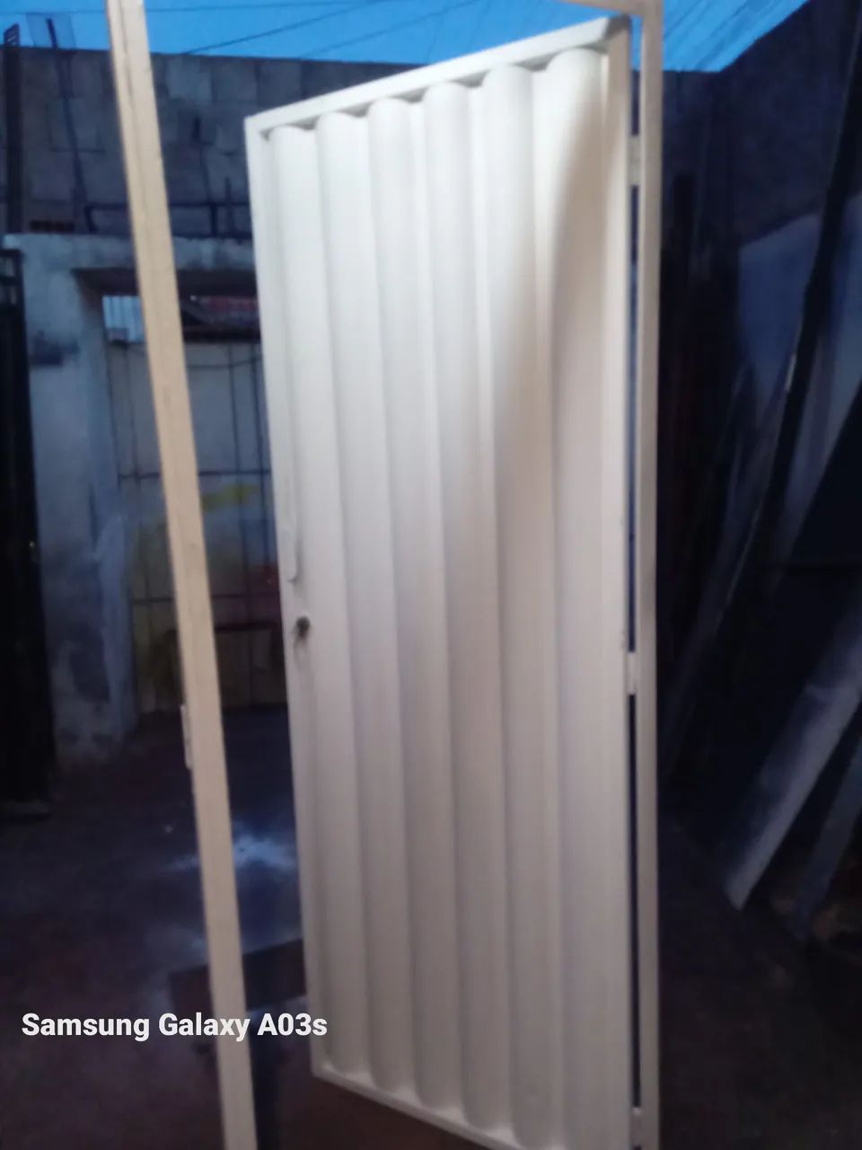 Portão  galvanizado lambri  423878747741245441