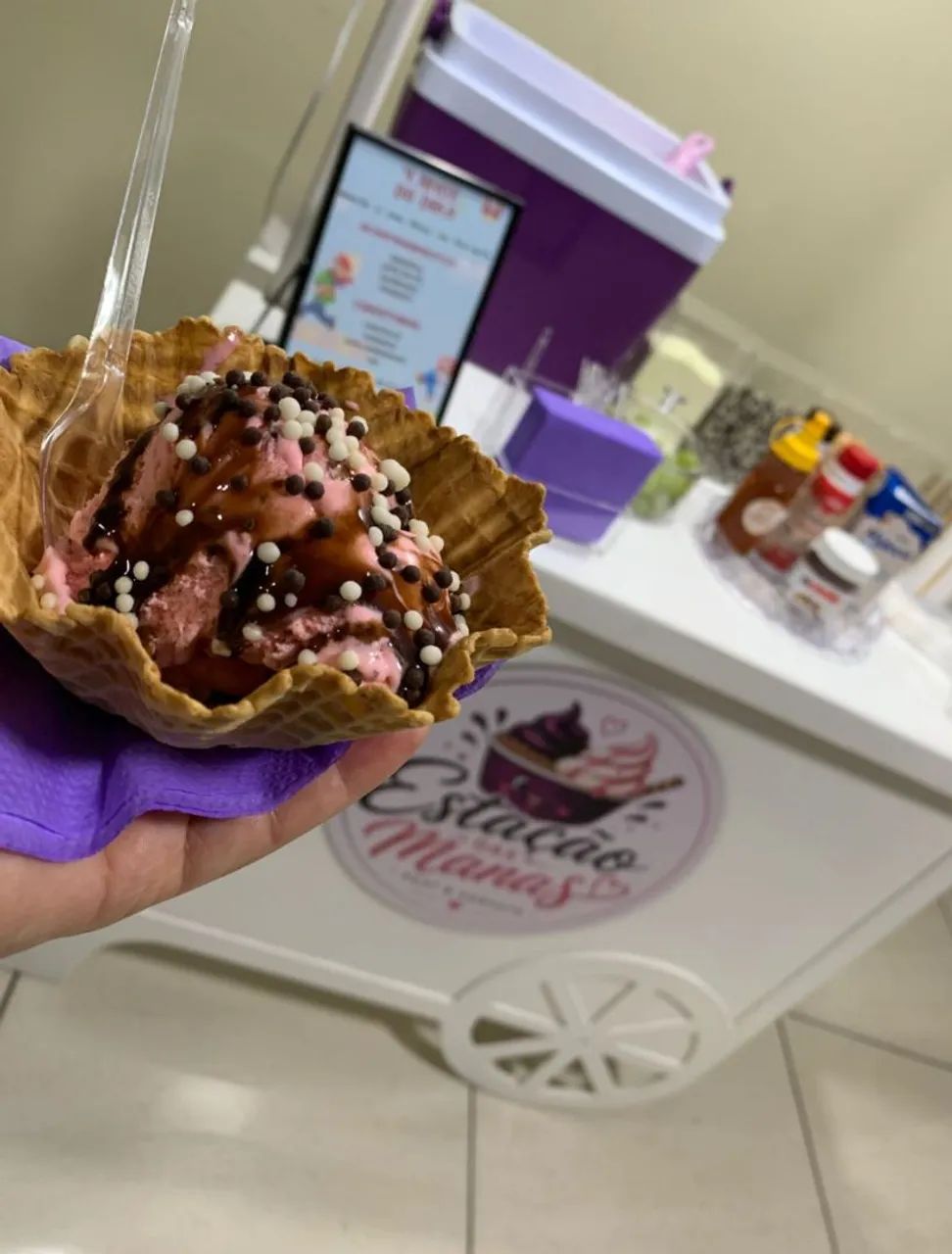 Estação de Açaí e Sorvete para Eventos - Foto 2