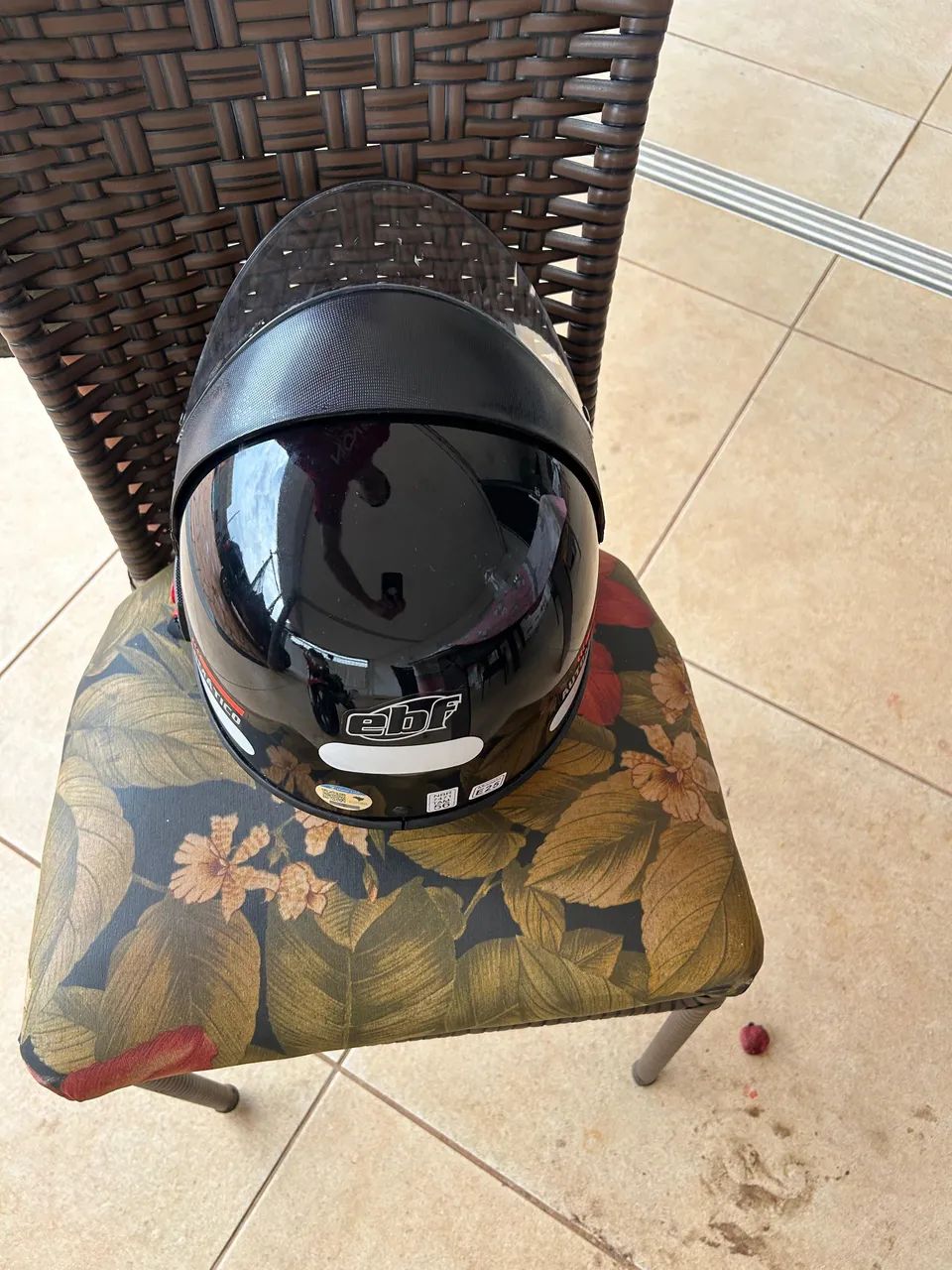 Capacete ebf preto - Foto 3