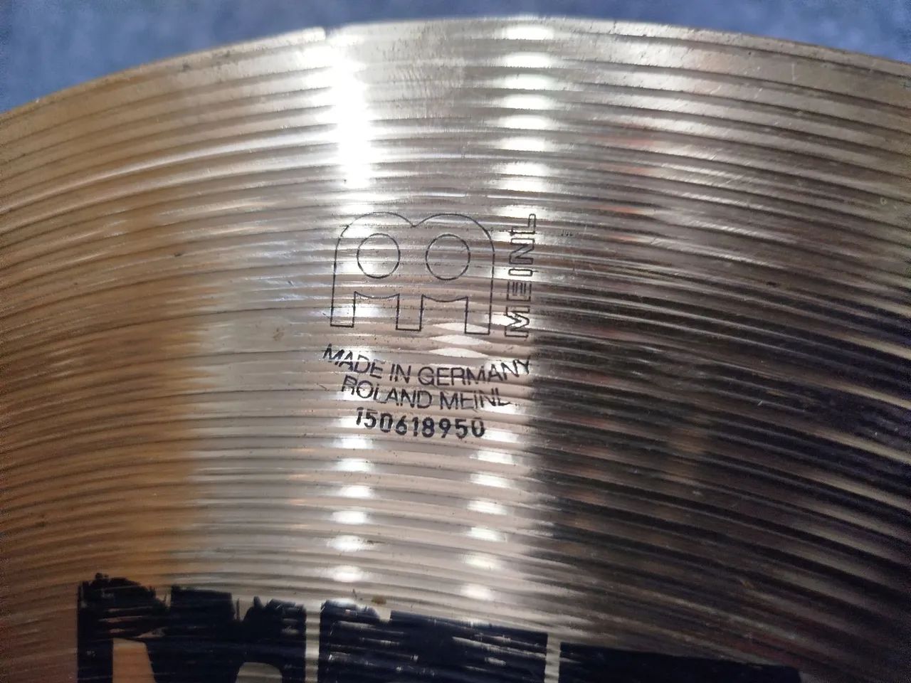Ride 20 Meinl MCS Bronze B8 em Bom Estado. - Instrumentos musicais