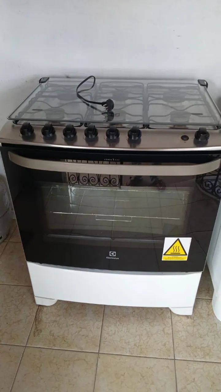 Fogão eletrolux 6bocas automático 