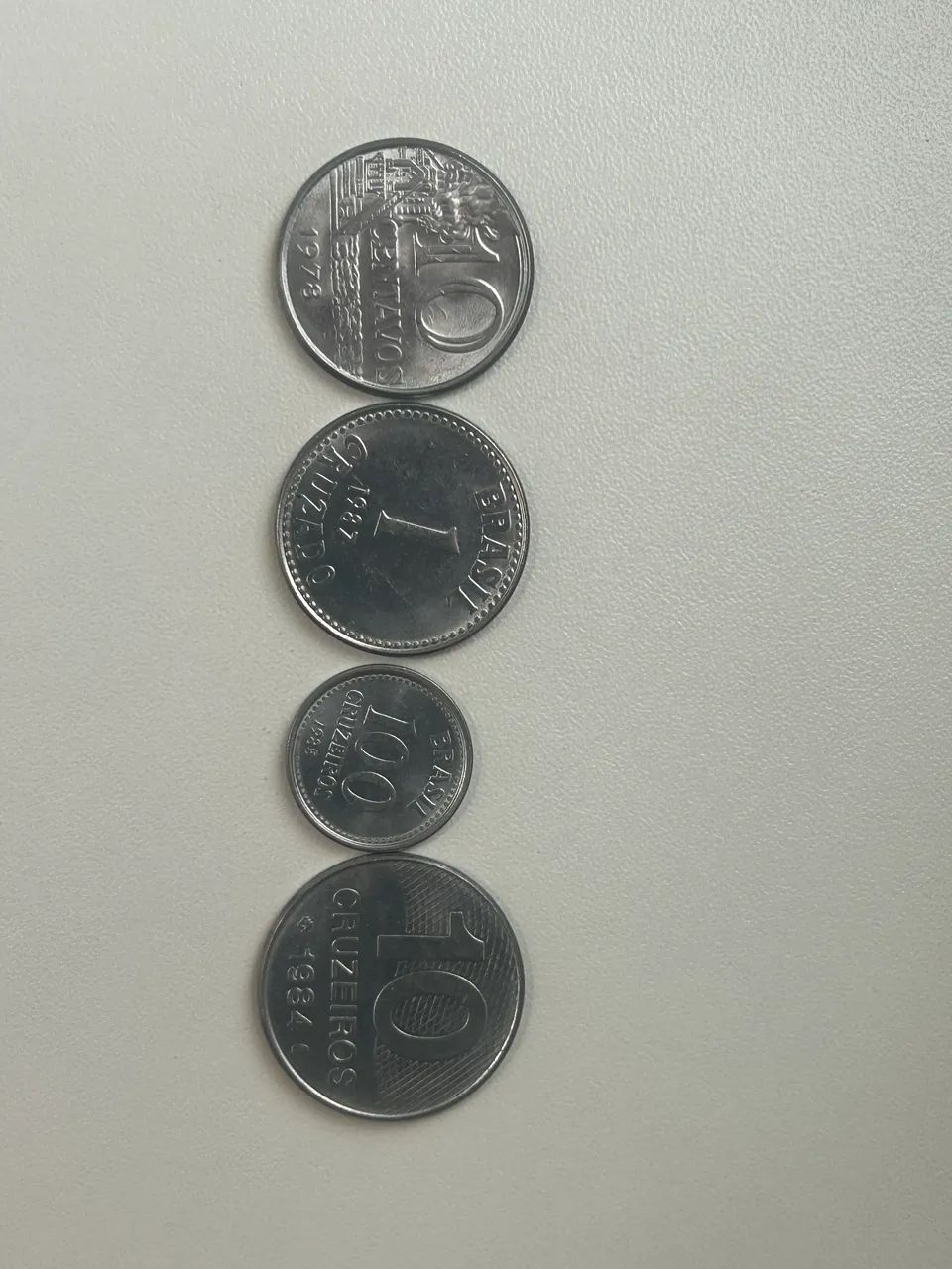 Coleção variada de 30 moedas antigas lote 2 - Foto 3