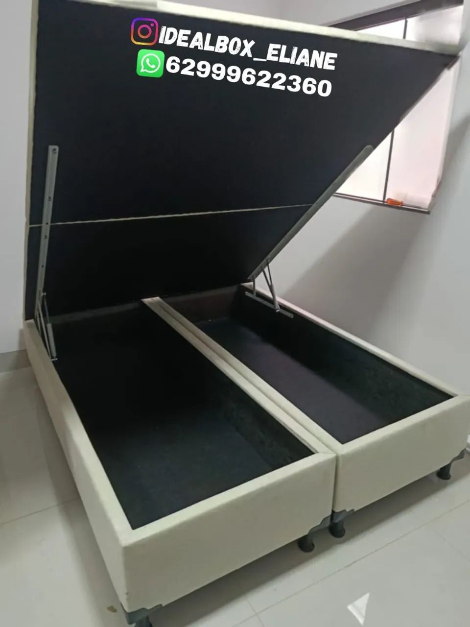 Base box baú Queen size - Pague somente na entrega. - Foto 3