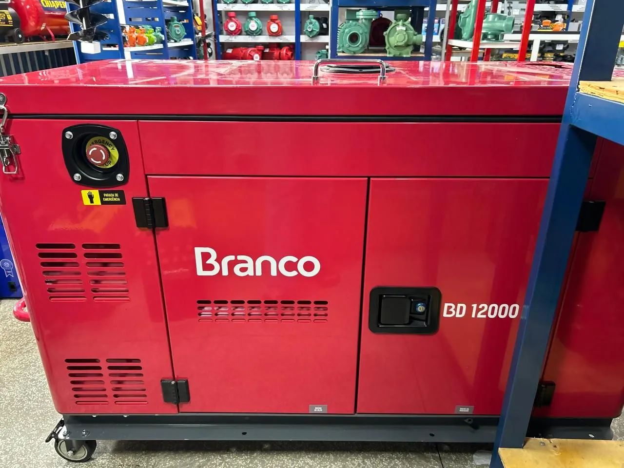 GERADOR SILENCIOSO 12.5KVA 127/220V P/ELETRICA BRANCO  - Foto 4
