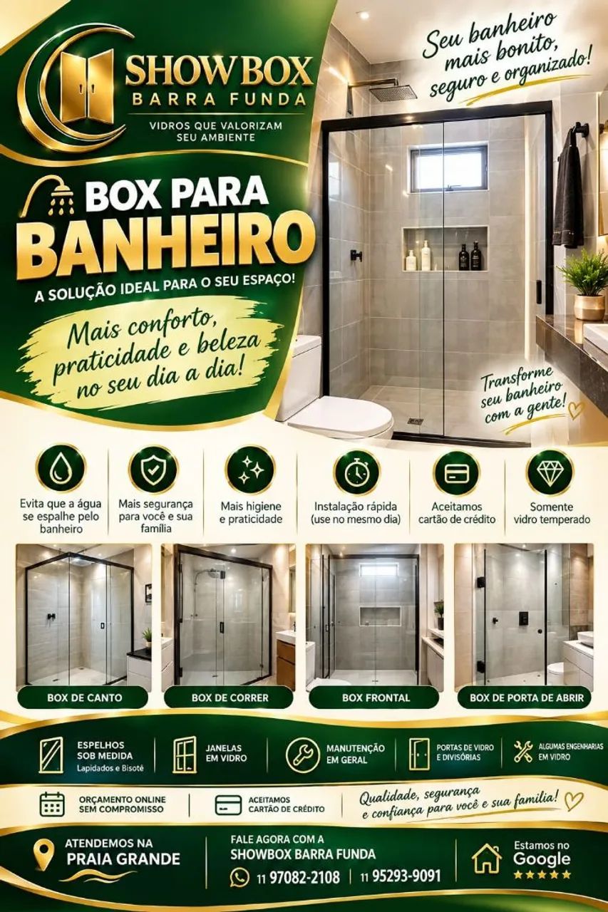 SHOWBOXBARRAFUNDA PADRAO A PRONTA ENTREGA!!