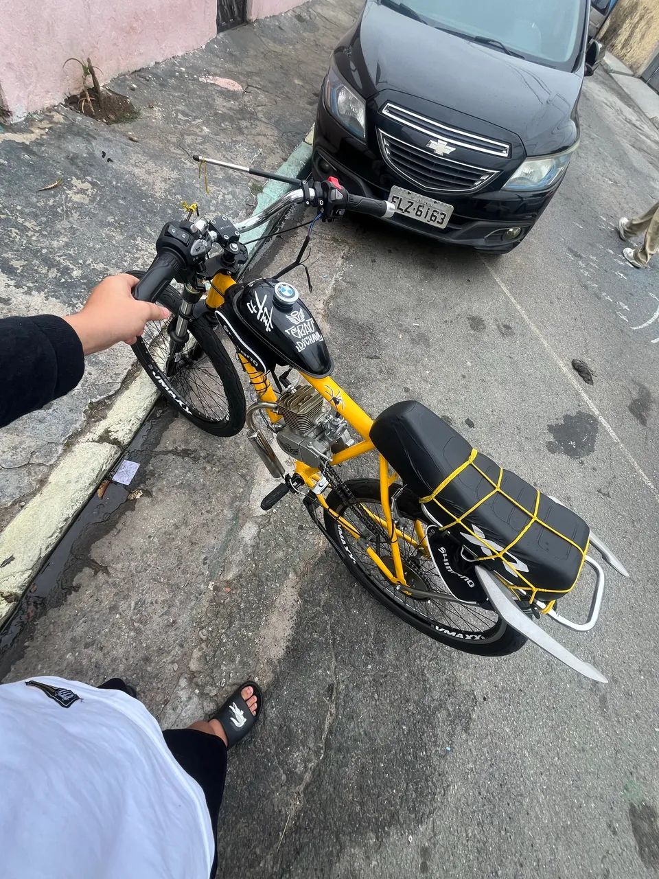 Motorizada 80 cc bicimoto zero único dono - Foto 2