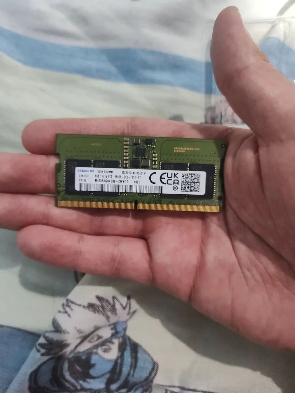 Memória RAM 8GB DDR5 5600MHz Samsung - Notebook Gamer - Foto 2