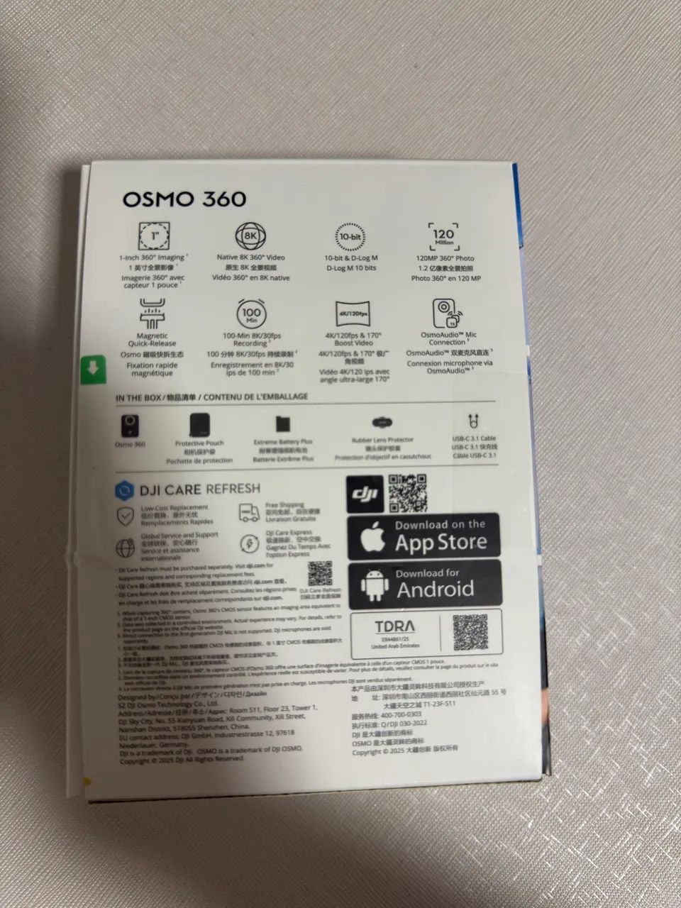 DJI OSMO 360 nova  - Foto 4