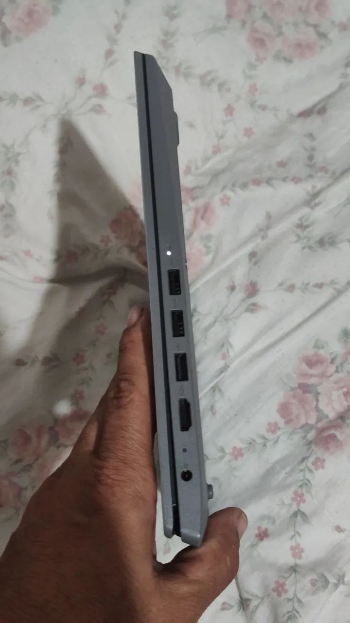 Notebook Lenovo ideapad 3 core i7 SSD 256GB. Troco - Foto 3