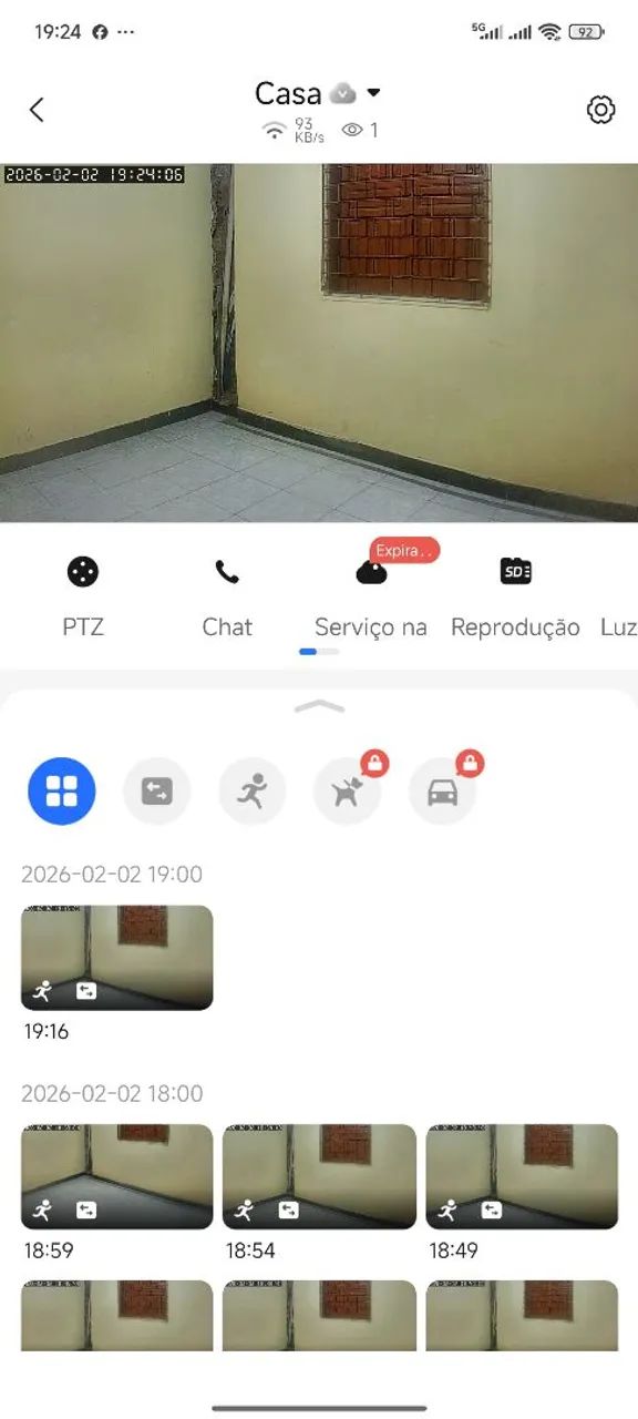 Câmera Lâmpada de Segurança IP Wi-Fi 360°  - Foto 6