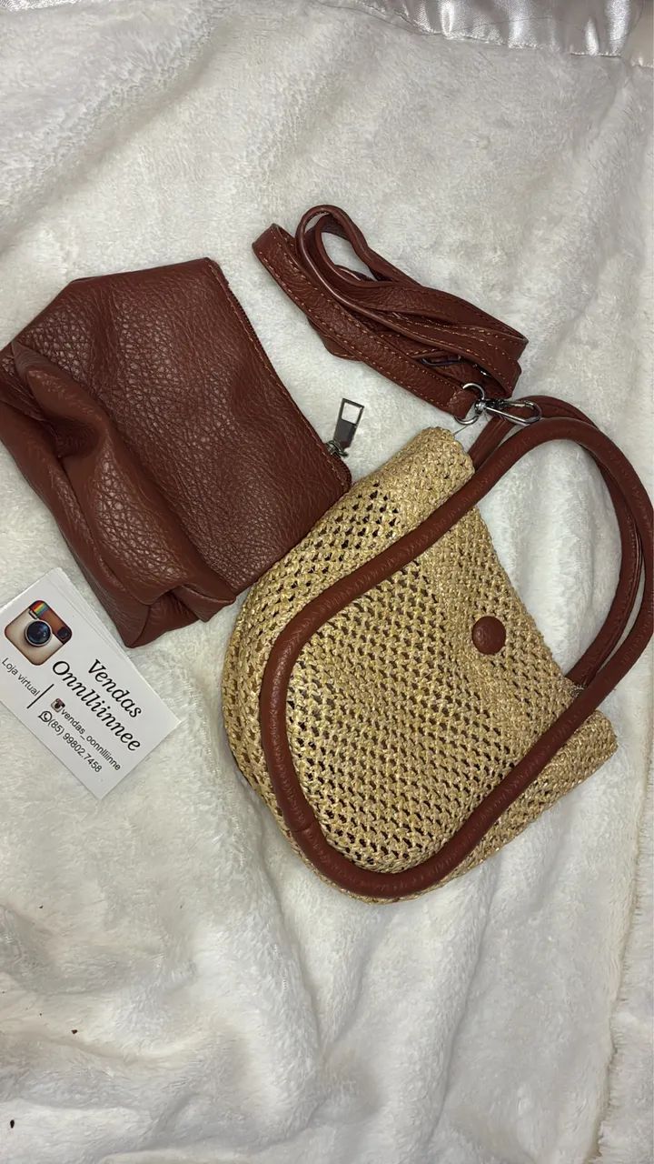 Bolsa de palha - Foto 4