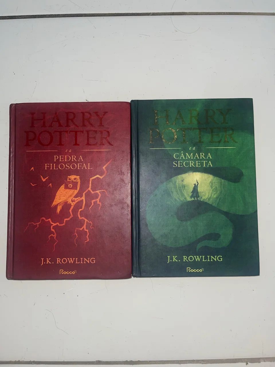 Livros Harry potter 1 e 2