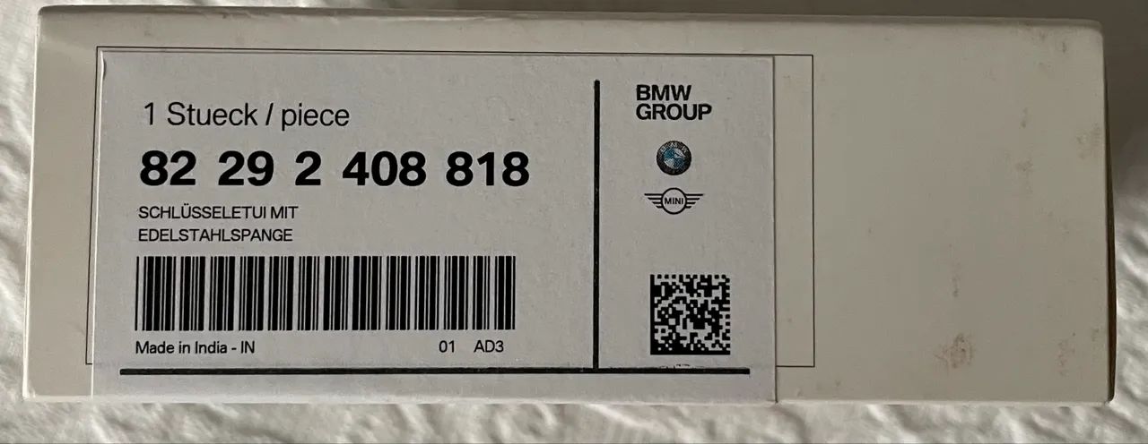 Chaveiro original couro - BMW - Cor Cognac - Foto 4