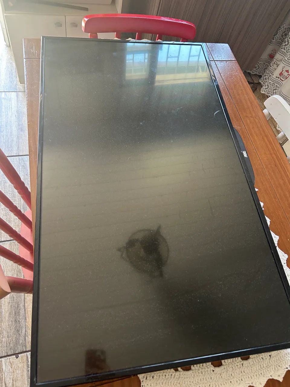 Televisão para peças 