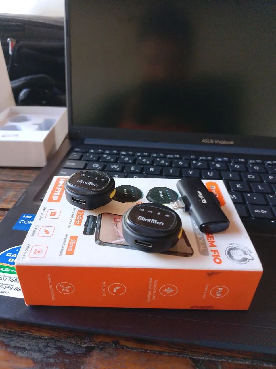 Microfone para gravar vídeos  - Foto 2